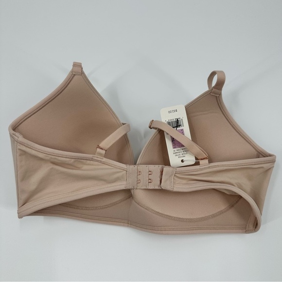 SKARLETT BLUE Womens 32D Prestige Wireless Push-Up Bra Cashmere Beige 327190 NEW - Picture 2 of 7